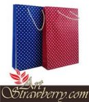 Tb 3 Polkadot Merah dan Biru (22×6,5×32)cm