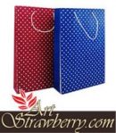 TB 5 Polkadot Biru dan Merah (29x8x36,5)cm